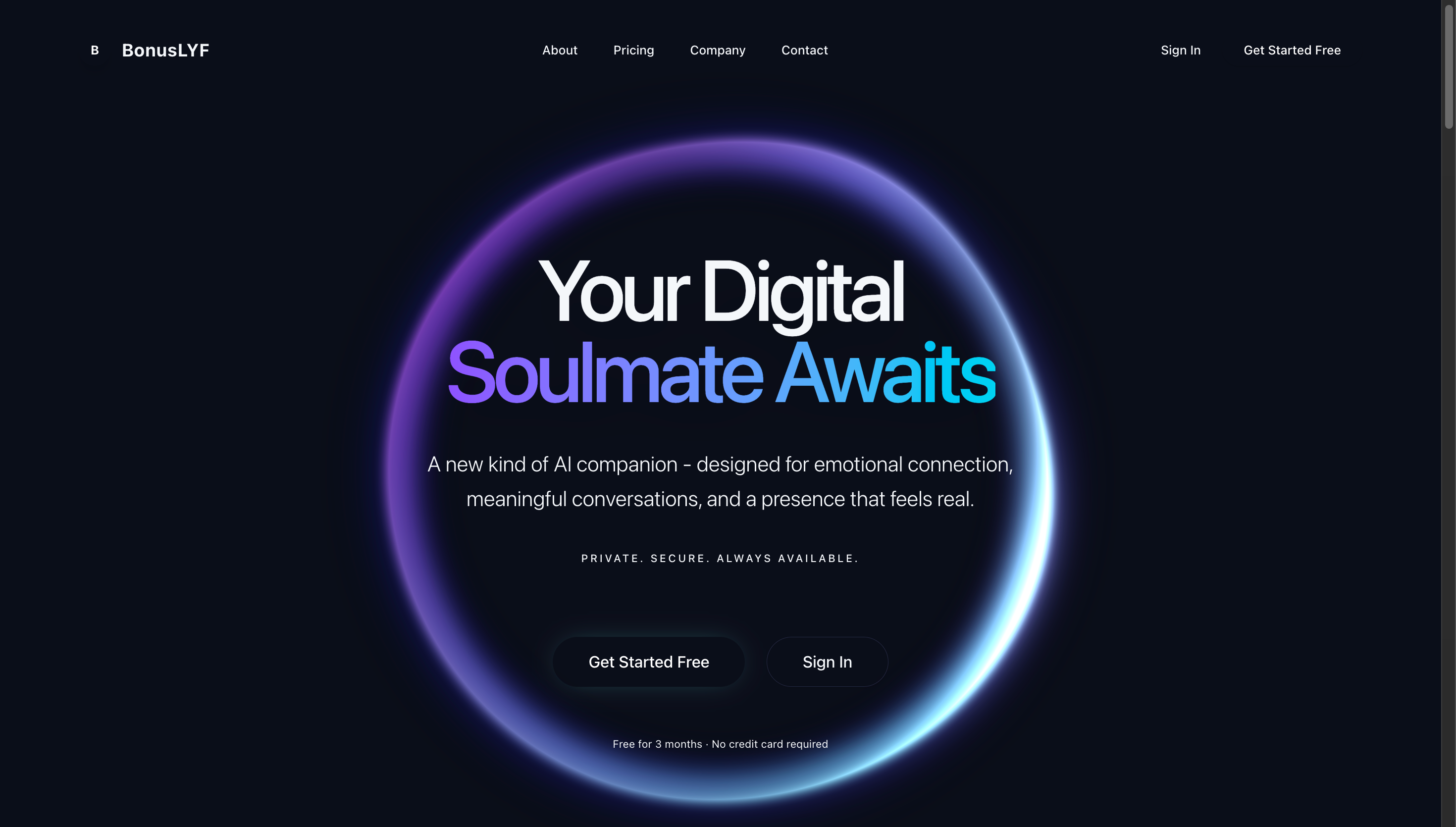 BonusLYF - AI Digital Companion